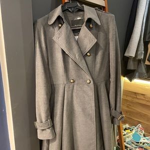 Trench coat jacket dress